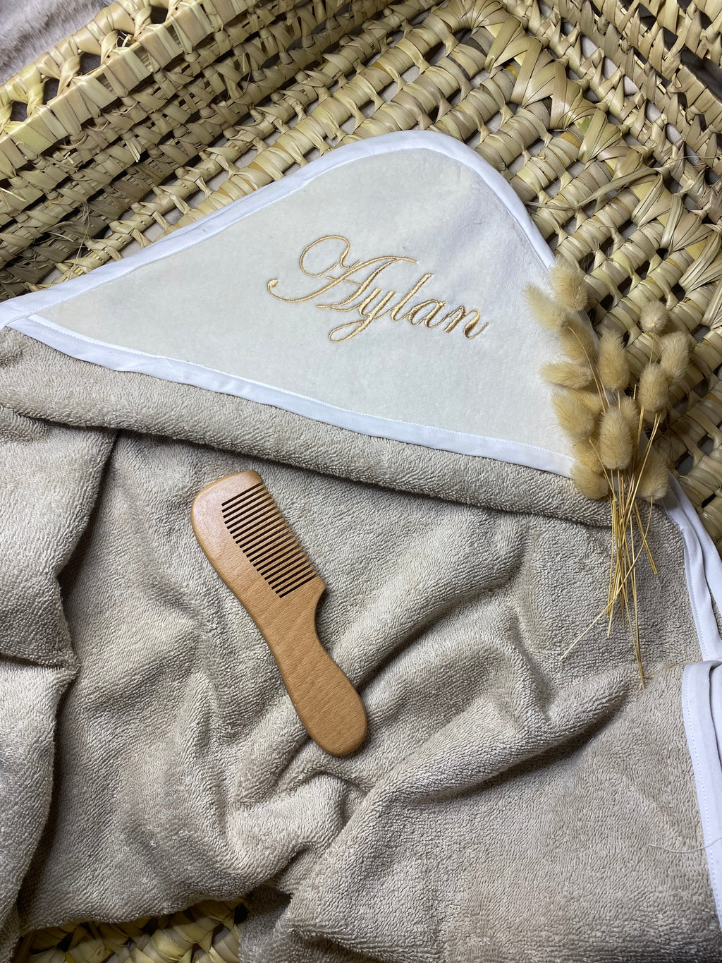 Cape de bain personnalisée