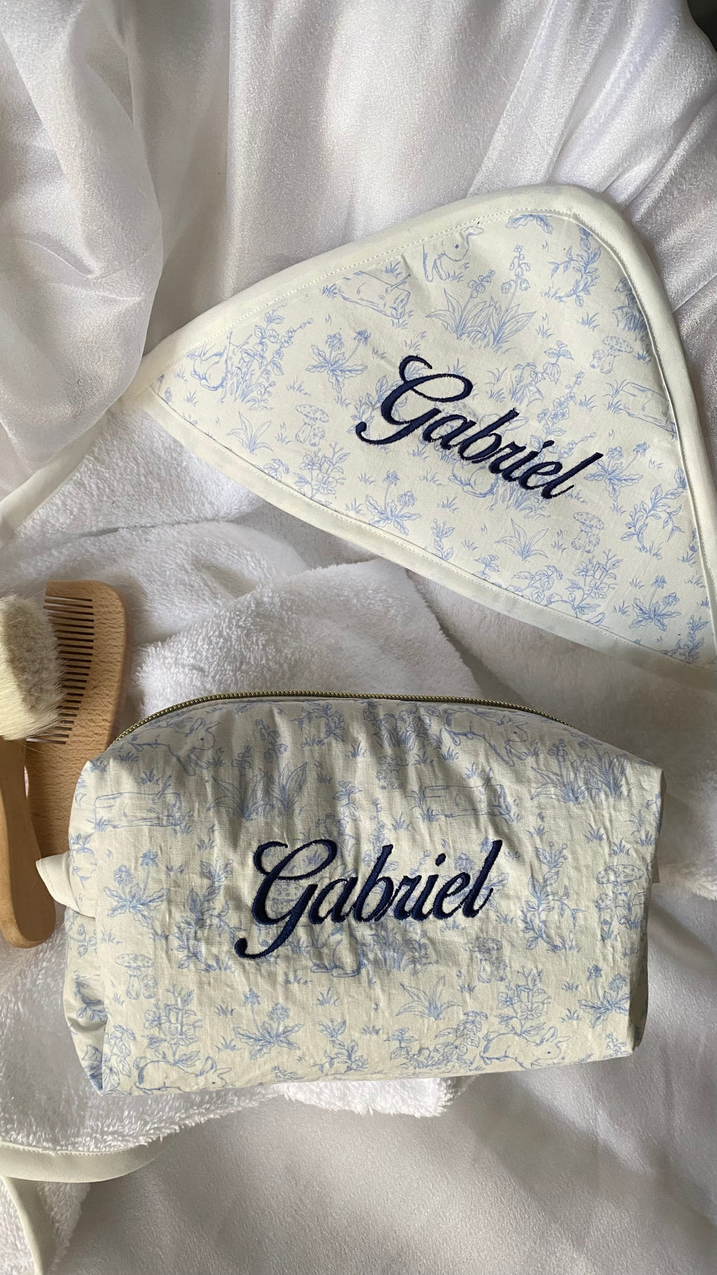 Cape de bain personnalisée